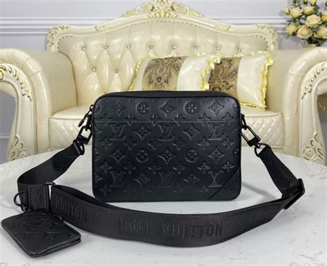 lv duo messenger price|Louis Vuitton Duo Messenger Black in Leather with Black.